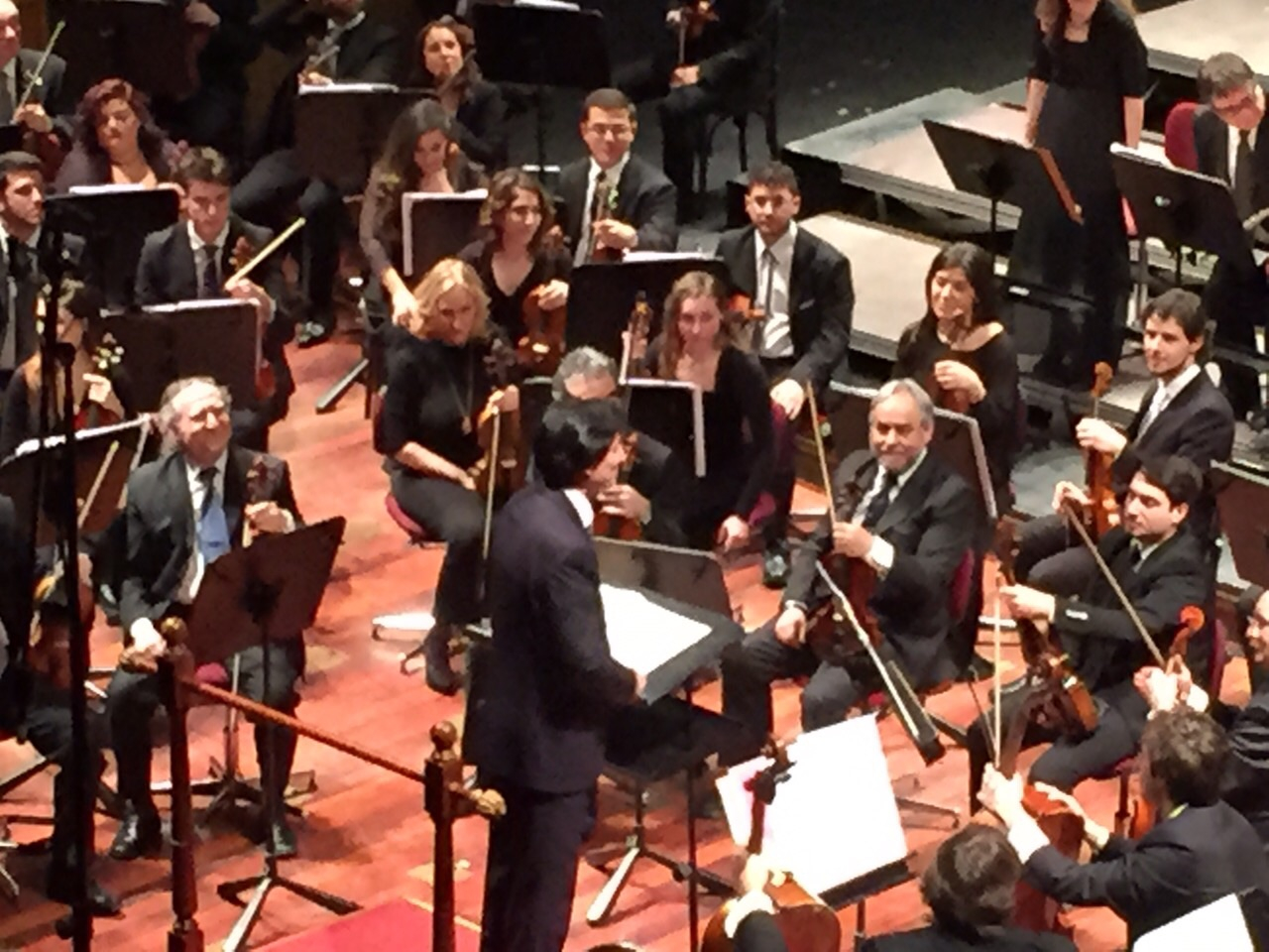 8 marzo 2015 Teatro Massimo: Concerto inaugurale della Stagione di concerti del Conservatorio di musica di Palermo.