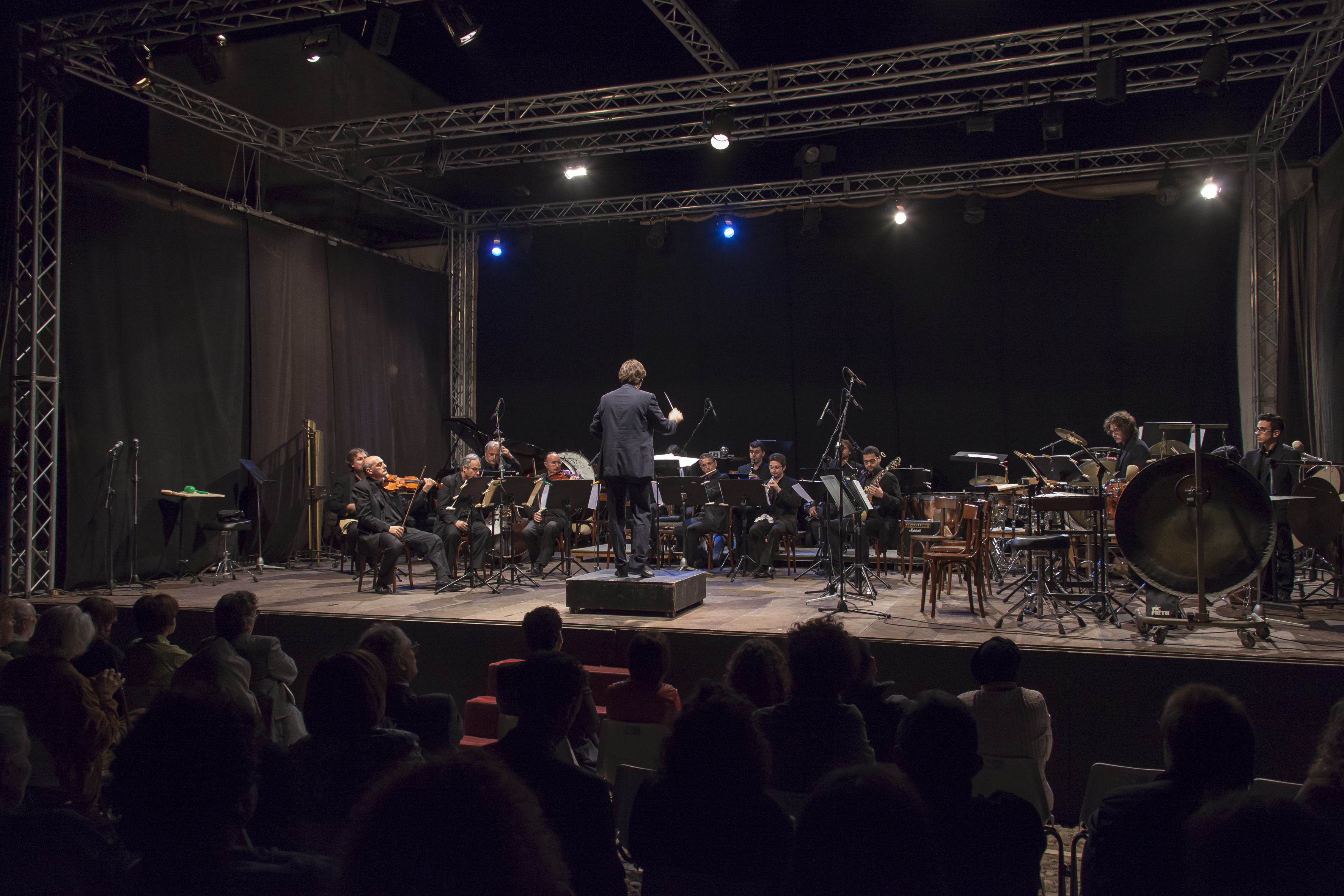 Orestiadi di Gibellina 2013 - In concerto con "Accademia XXI" Orchestra da camera per la musica Moderna e Contemporanea.