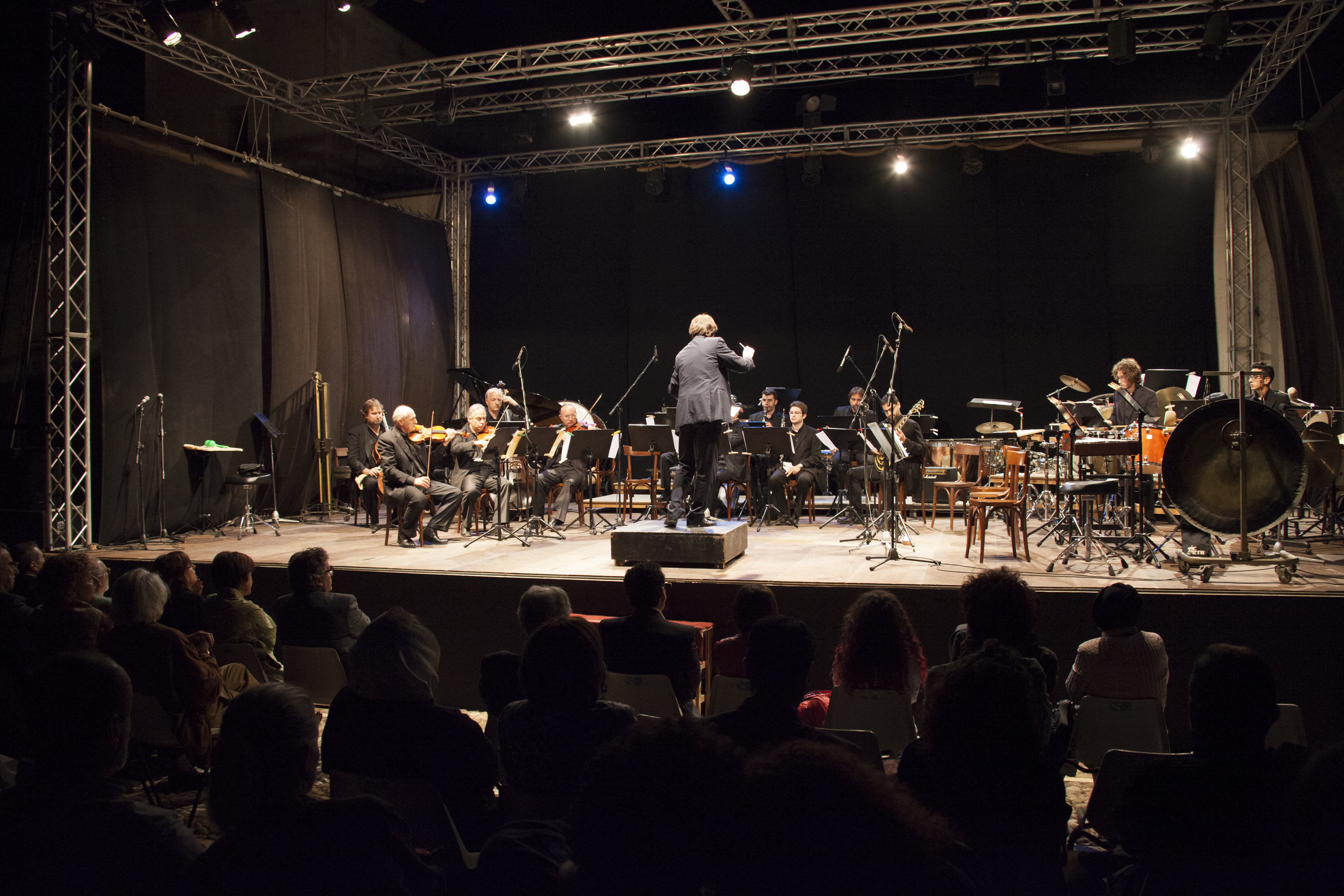 Orestiadi di Gibellina 2013 - In concerto con "Accademia XXI" Orchestra da camera per la musica Moderna e Contemporanea.